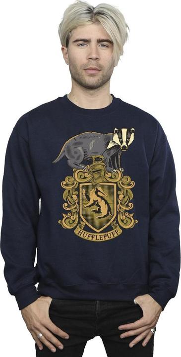 Immagine prodotto Hufflepuff Sketch Crest Felpa Uomo (L)