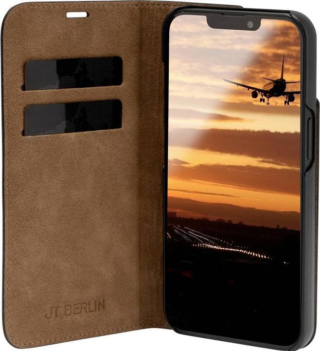 Immagine prodotto JT Berlin iPhone 13 - Tegel Flip Case nero (Apple iPhone 13)
