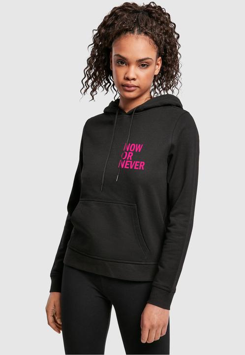 Immagine prodotto Merchcode Felpa con cappuccio Now Or Never Basic Donna - 113671 (M)