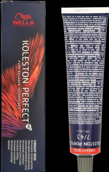 Produktbild Wella Koleston Perfect Me+ (7/43 mittelblond rot-gold)