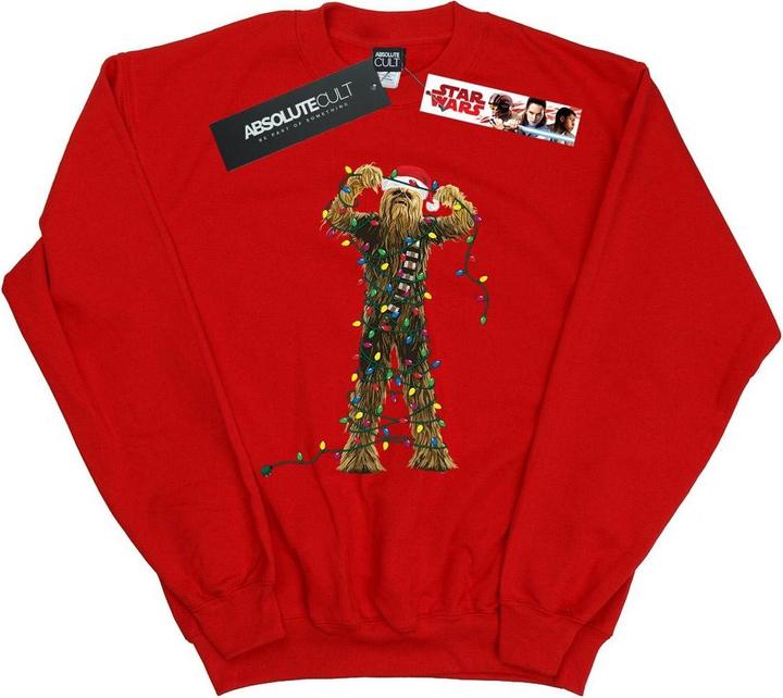 Star Wars Chewbacca Christmas Lights Sweatshirt (XL)