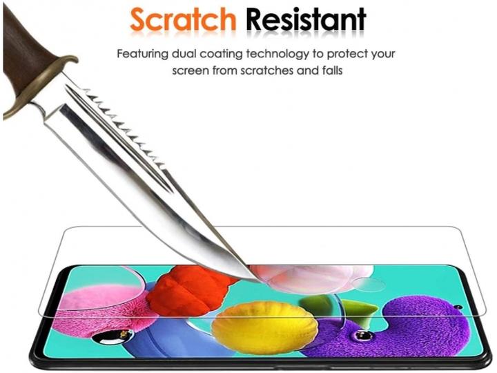 Produktbild Screenguard Samsung Galaxy A52 Panzerglas Schutzfolie Case Friendly Design (1 Stück, Samsung Galaxy A52)
