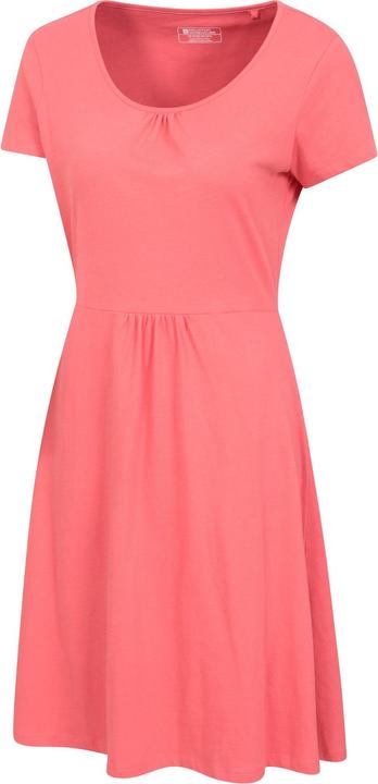 Actual product image Mountain Warehouse Womens/Ladies Essentials Lora Plain Skater Dress (40 D)