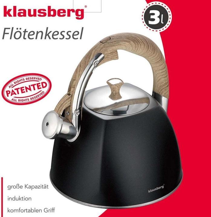 Image du produit Klausberg Kettle with whistle 3L KB-7498 (3 l)
