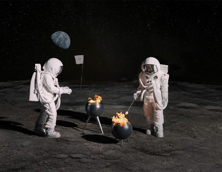 Produktbild Höfats MOON 45 Feuerschale mit niedrigem Fuss (45 cm)