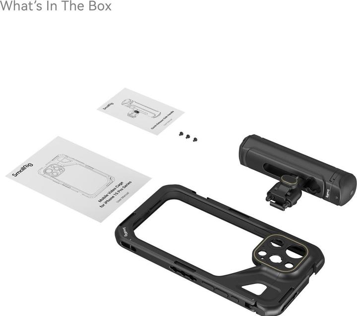 Immagine prodotto SmallRig Kit video mobile (palmare singolo) per iPhone 15 Pro Max 4393
