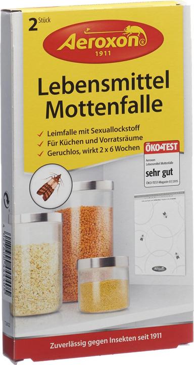 Aeroxon Lebensmittel-Mottenfalle, 2 Stück