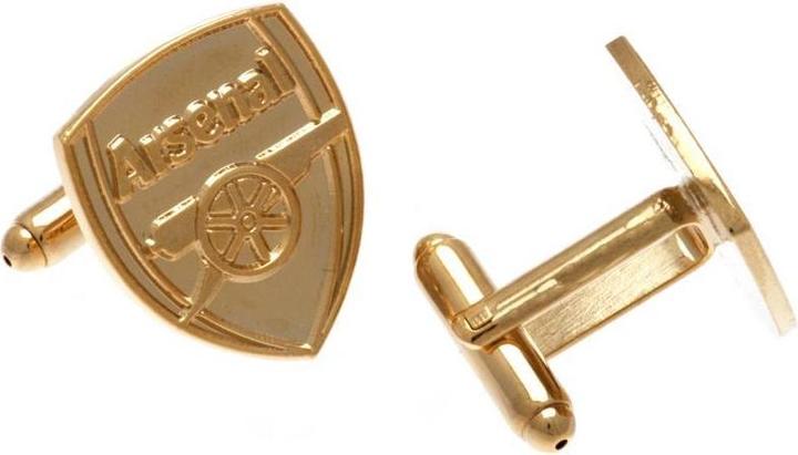 Image du produit Arsenal FC Boutons de manchette dorés (100% métal)