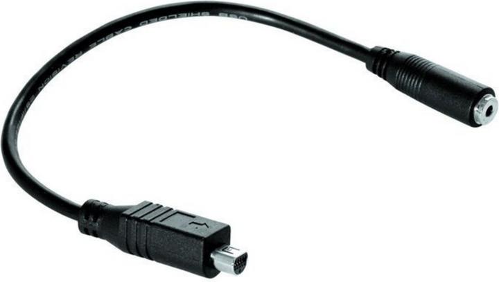 Immagine prodotto Manfrotto 522AV, cavo adattatore LANC/AV-R 10cm (Adattatore per stativo)