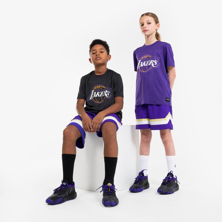 Produktbild Tarmak Kinder Basketball Schuhe niedrig NBA Lakers - Fast 900 Low-1 schwarz