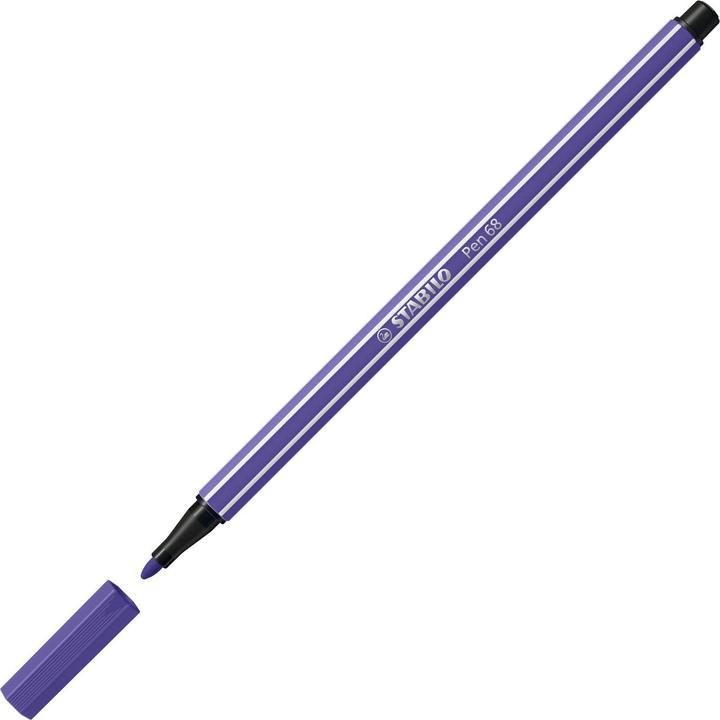 Actual product image STABILO Pen 68 Premium felt-tip pen (Violet, 10 x)