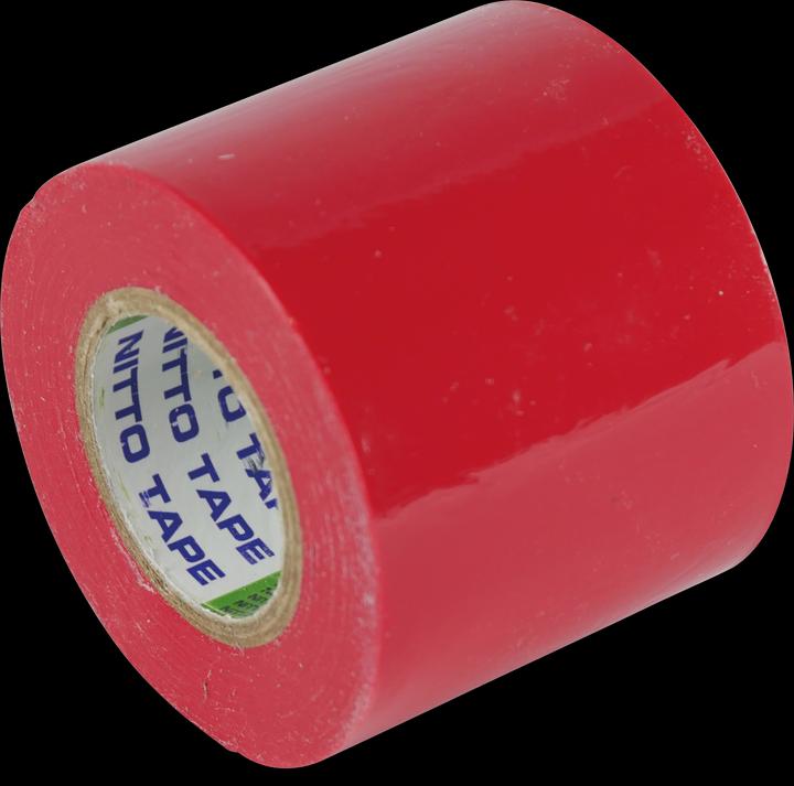 Actual product image Nitto-Band PVC Rot 10m 50 mm