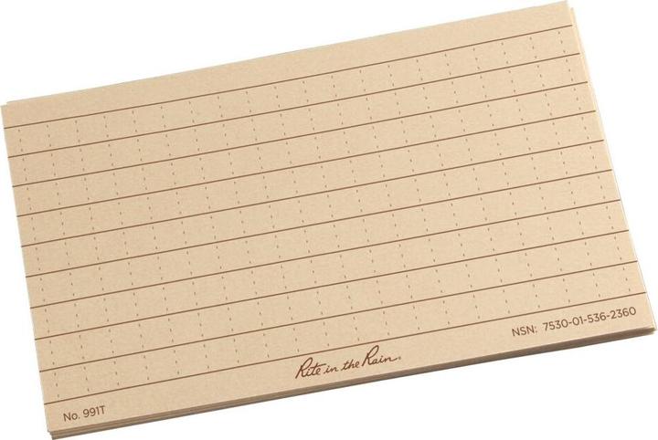 Actual product image Rite in the Rain Tactical index card folder (25 x)