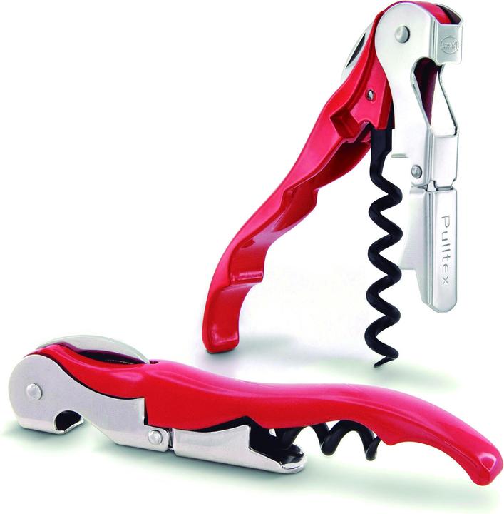 Actual product image Pulltex Classic Colour Red (Corkscrew)