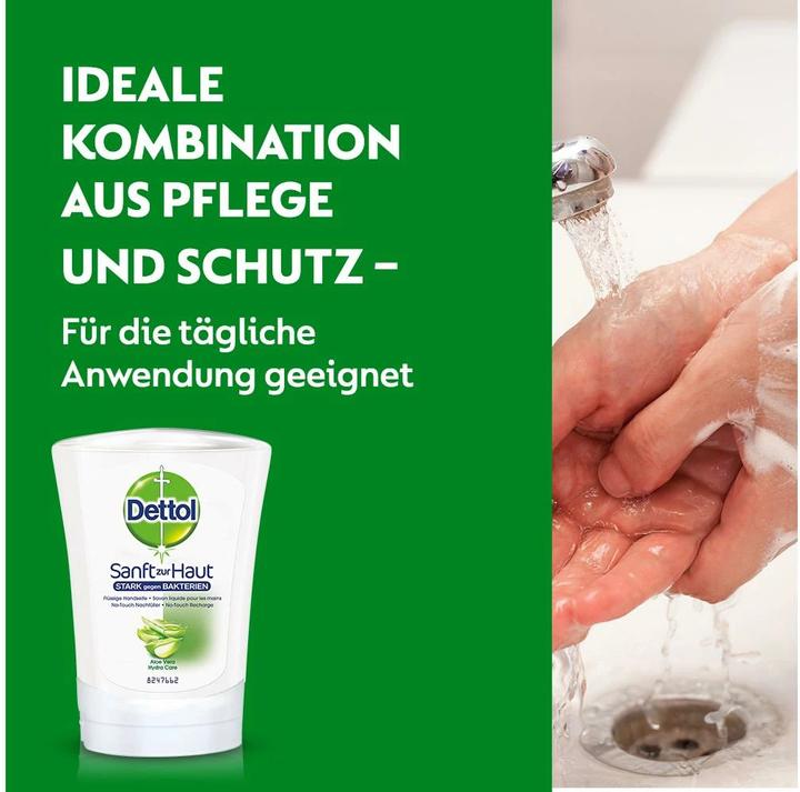 Immagine prodotto Dettol Ricarica No Touch Aloe Vera (Sapone liquido, Ricarica, 250 ml)