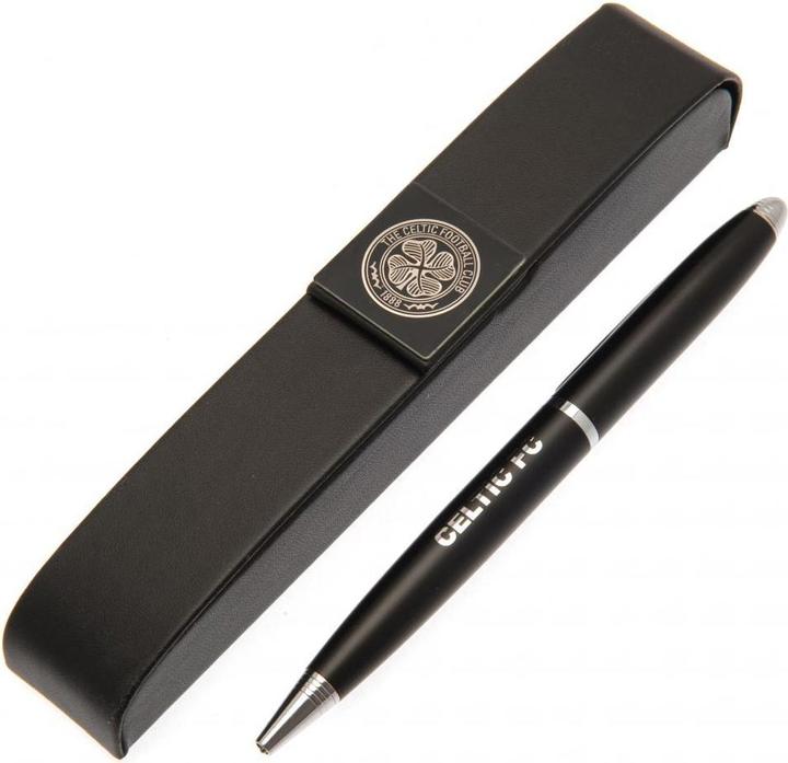 Actual product image Celtic FC Pen gift set (Black/Silver, 1 x)