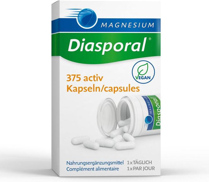 Image du produit magnesium diasporal 375 actifs (50 pièce(s), Capsules, 66 g)