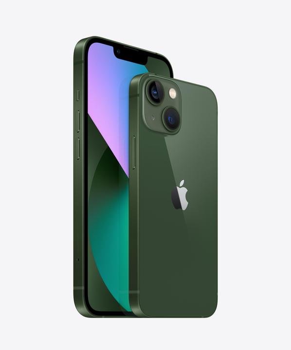 Actual product image Forza Refurbished iPhone 13 (128 GB, Green, 6.10", 12 Mpx, Dual SIM, B / Very good)