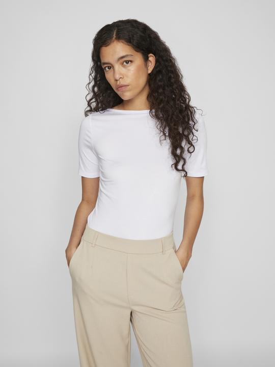 Actual product image Vila Boat-neck top with short sleeves (XXL)