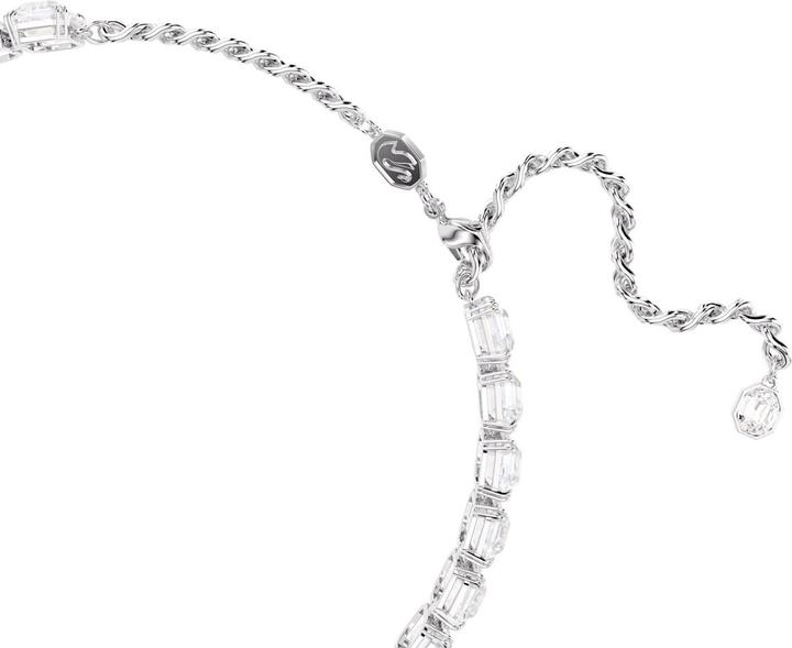 Immagine prodotto Swarovski Collana Millenia Taglio Ottagonale Bianco (Metallo Swarovski)