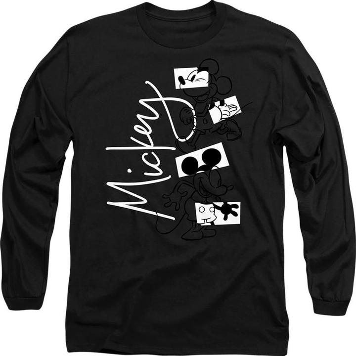 Actual product image Disney Unisex Adult Mickey Mouse Geometric Shapes T-Shirt (M)