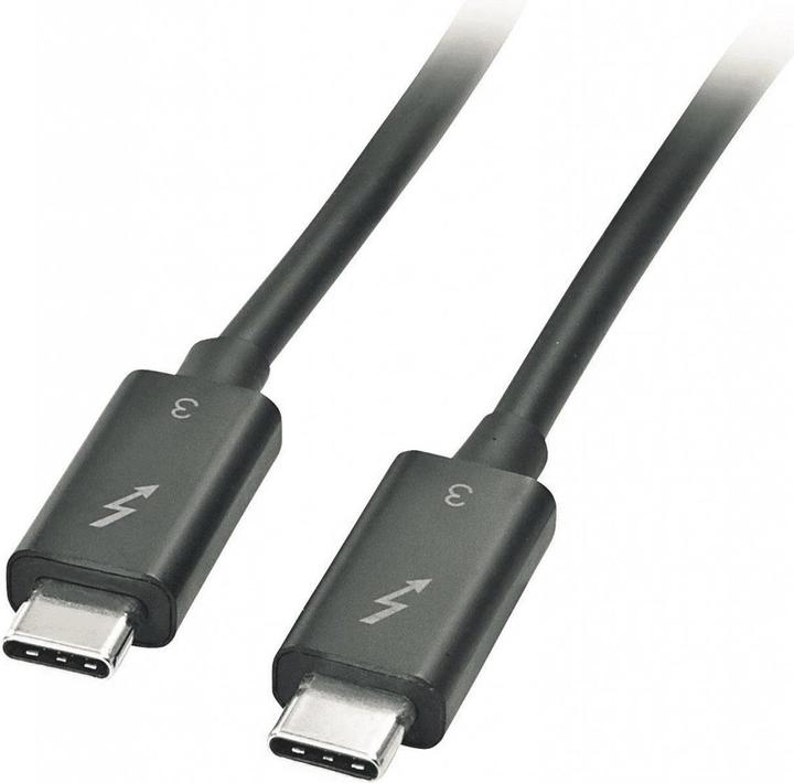 Produktbild Lindy 2m Thunderbolt 3 Cable (2 m, USB 3.1)