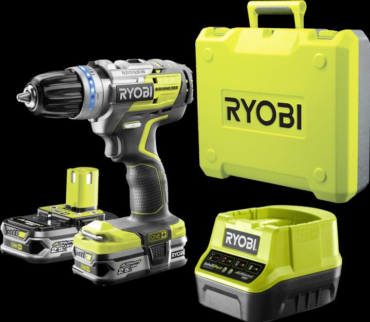 Produktbild Ryobi R18DDBL-225B Brushless Akku-Bohrschrauber (Akkubetrieb)