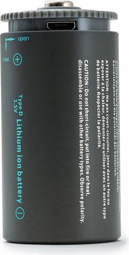 Actual product image Pale Blue Batteries D (2 pcs., D, 5000 mAh)