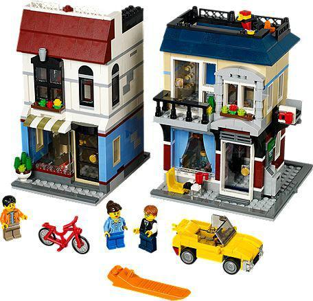 Produktbild LEGO Fahrradladen Café (31026, LEGO Creator 3-in-1)