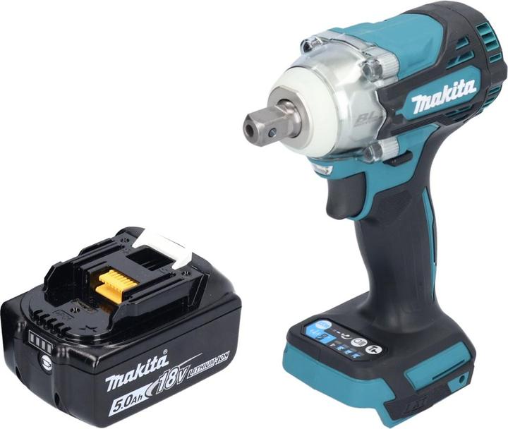 Immagine prodotto Makita DTW 301 T1 avvitatore a impulsi a batteria 18 V 330 Nm 1/2" brushless + 1x batteria ricaricabile (Batteria ricaricabile)
