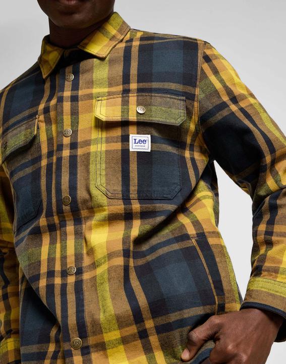 Actual product image Lee Long-sleeved shirt Workwear Overshirt (M)