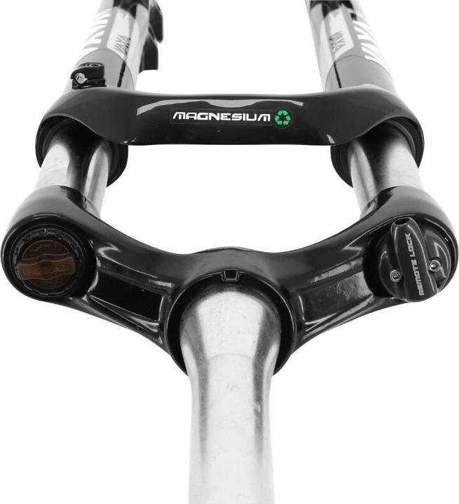 Immagine prodotto Zoom forcella regolabile a molla con leva al manubrio. 100 mm per asse passante boost 15-110 perno conico (100 mm, Pennino)