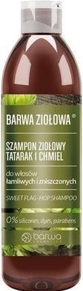Immagine prodotto Barwa Colore - Shampoo alle erbe per capelli fragili e danneggiati Calamo e Luppolo 250Ml (250 ml, Shampoo liquido)