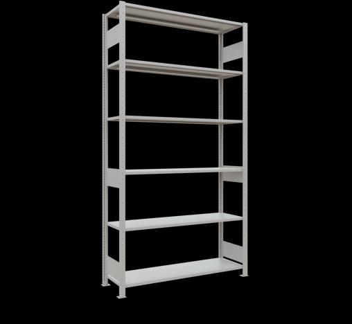 Immagine prodotto Schulte Lagertechnik Sistema di scaffalature di base senza viti MULTIplus150 con ripiani di lunghezza