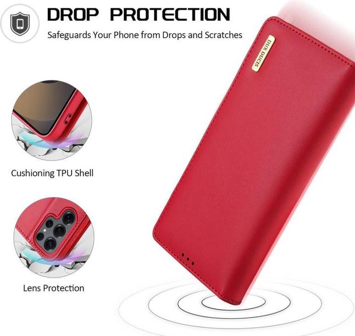 Image du produit Dux Ducis Hivo Series Leder Bookcover Hülle (Samsung Galaxy S25 Ultra)