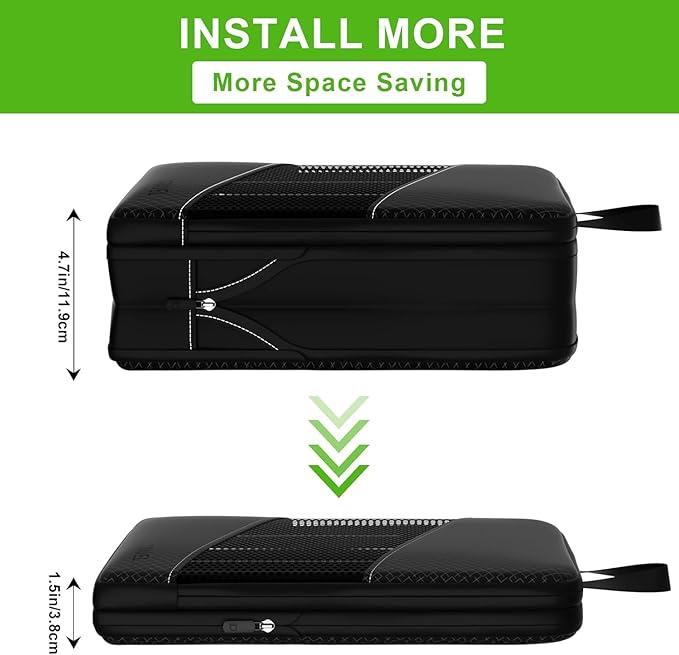 Produktbild Only-Bags.Store 6pcs Mode Nylon Kompression Packen Würfel, leichte Reisezubehör Organizer Taschen, Multi-Grösse