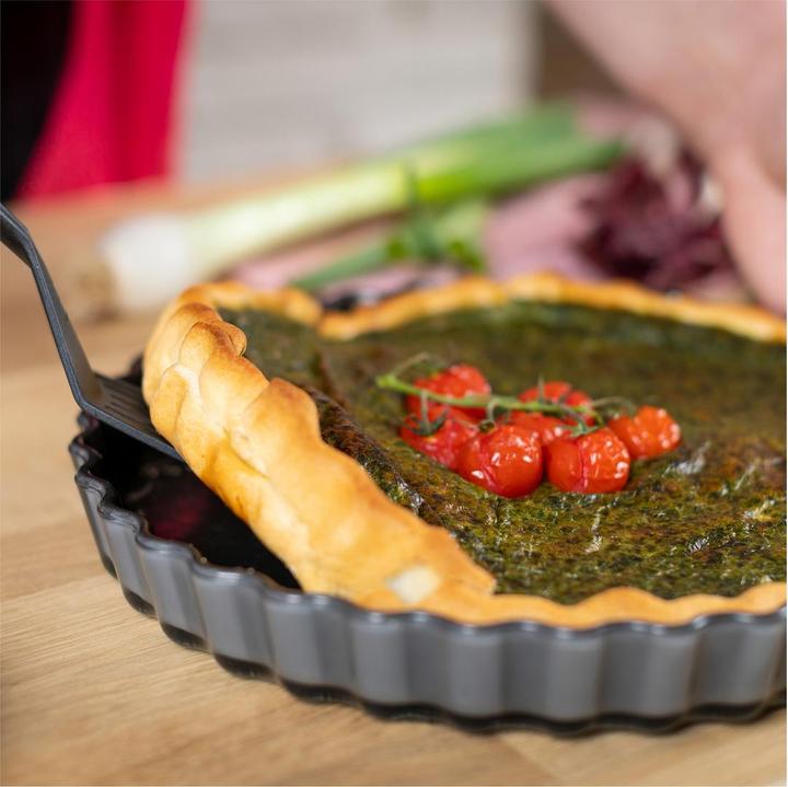 Immagine prodotto Kuhn Rikon Piastra da forno in vetro per quiche e crostate EASY (27 cm)
