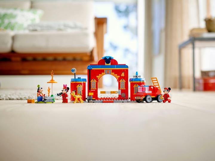 Immagine prodotto LEGO La stazione dei pompieri e il camion dei pompieri di Topolino (10776, LEGO Disney)