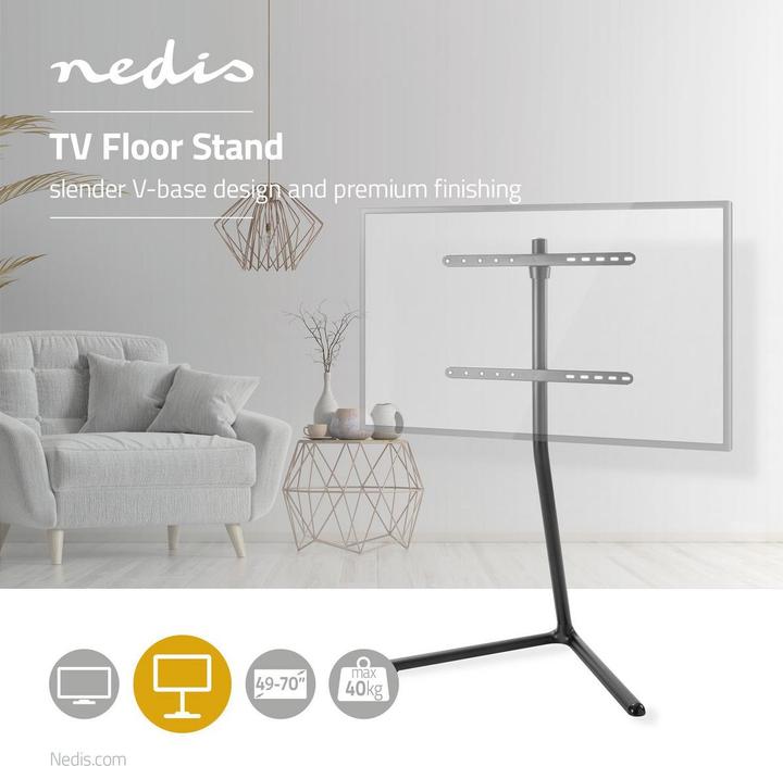 Actual product image Nedis TV floor stand (Universal, 70", 40 kg)