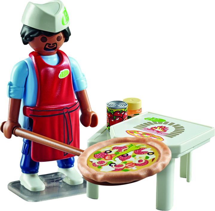 Produktbild Playmobil Pizzabäcker (71161, Playmobil Figures)
