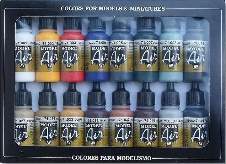 Actual product image Vallejo Model Air - Basic colours