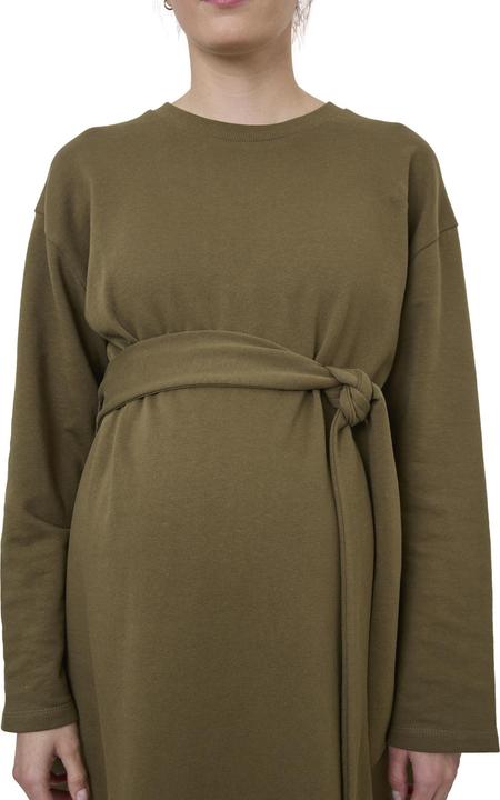 Produktbild Vertbaudet Umstands-Sweatkleid mit Gürtel Oeko-Tex (42)