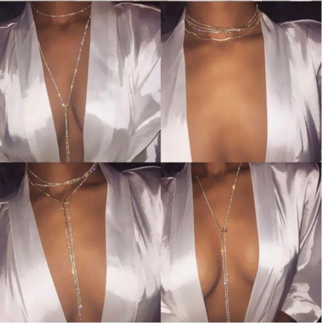 Actual product image MU Style Layered Series Necklace (Metal)