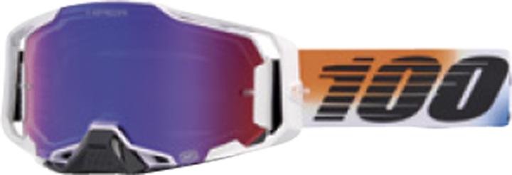 Actual product image 100% ARMEGA HIPER Goggle United (United, Blue, Red)