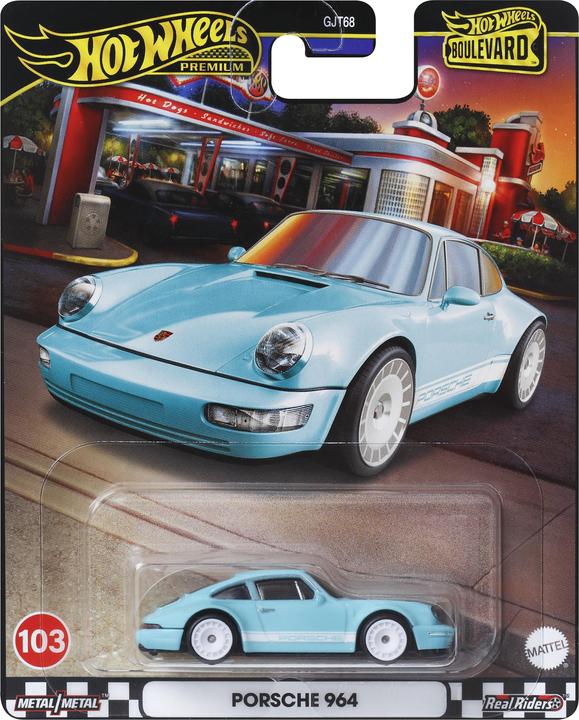 Actual product image Hot Wheels Αυτοκινητάκι Boulevard - Porche 964 για 3+ Ετών HRT73