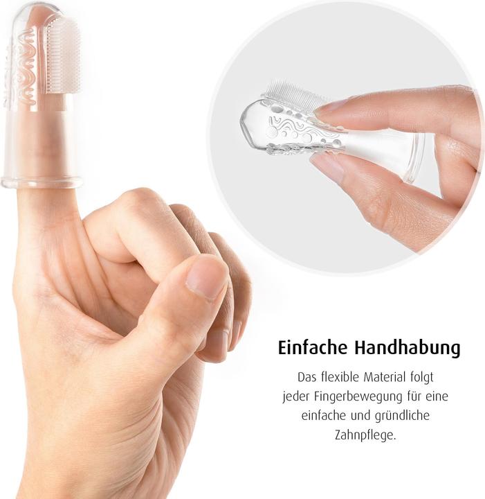 Immagine prodotto Reer Spazzolino da denti da dito (Morbido, 2 x)