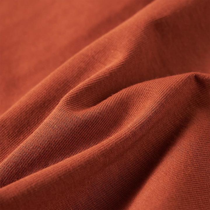 Produktbild VidaXL Kinder-Langarmshirt Cognac 128,Material: 95 % Baumwolle. 5 (128)