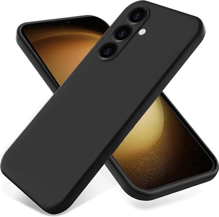 Actual product image RPD Samsung Galaxy S25 - Silikon Schutzhülle, schwarz (Samsung Galaxy S25)