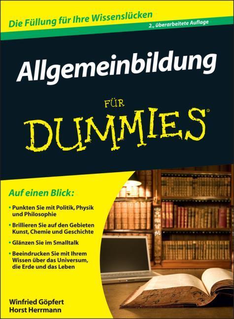 Actual product image General education for dummies (German, Horst, Winfried/Herrmann, Göpfert, 2012)