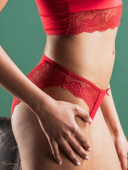 Actual product image ISA Bodywear Briefs with delicate lace (XL)